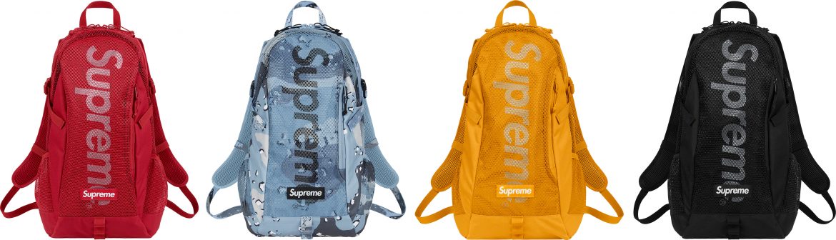 Supreme S/S20 SS20 2020 backpack