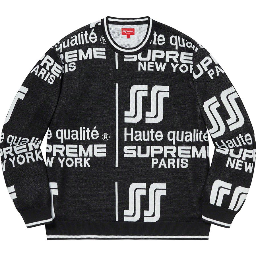 Supreme Qualité Sweater S/S20