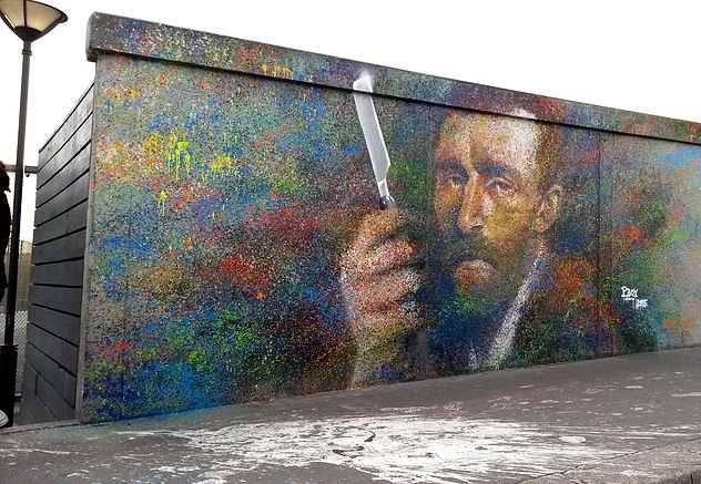 Van Gogh représenté dans le 19ème arrondissement de Paris