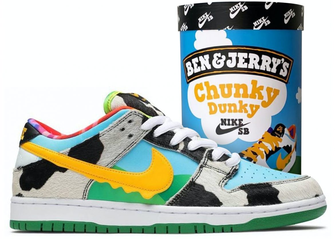 Ben & Jerry's xNike SB Dunk Low Chunky Dunky
